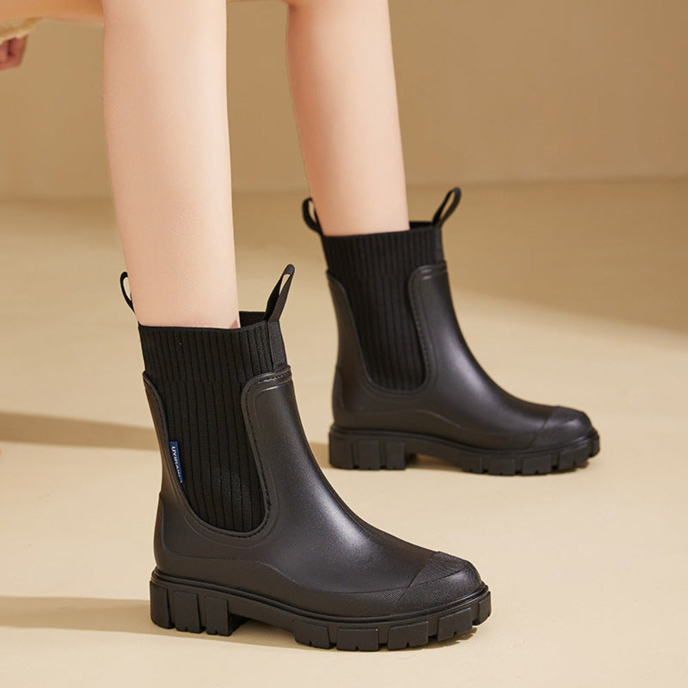 Mabellette | Waterproof Boots Chelsea Ankle Boots for Women