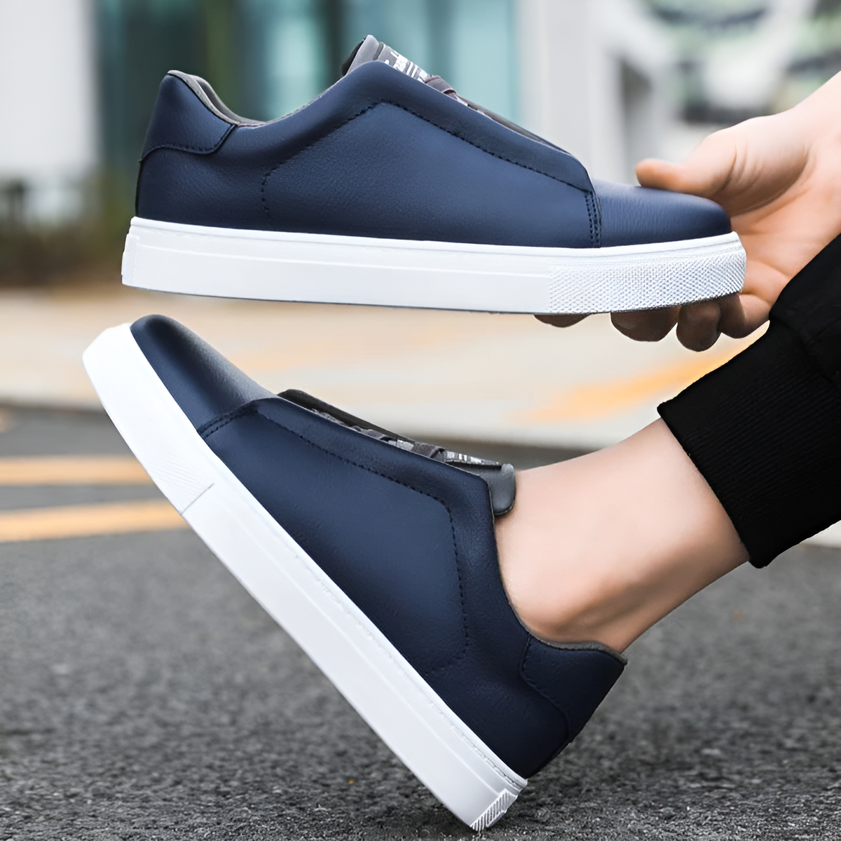 Bendix | Minimalist Low-Top Sneakers for Men