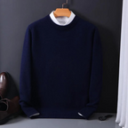 Wouter | Ribbed Crew Neck Sweater for Men