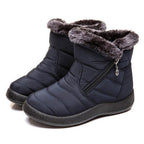 Anneleen | Faux Fur-Lined Winter Boot with Side Zip for Women