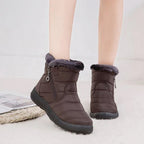 Anneleen | Faux Fur-Lined Winter Boot with Side Zip for Women