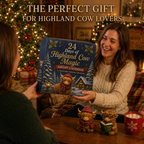 HIGHLAND COW ADVENT CALENDAR – 24 MINI CHARACTER FIGURINES