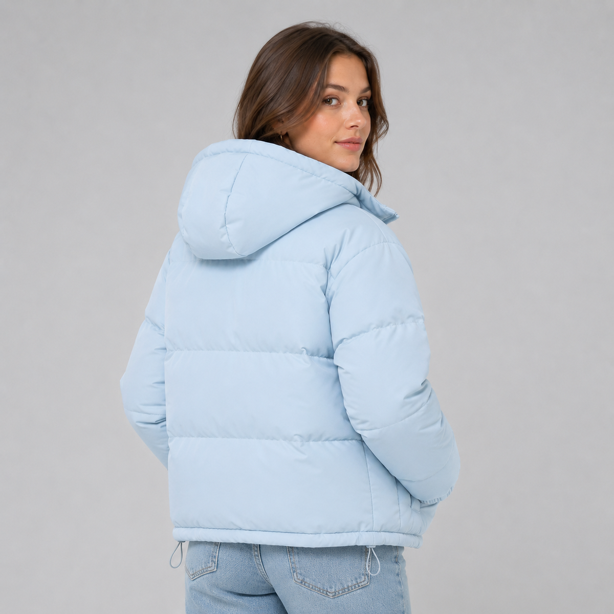 Lisette | Hooded Quilted Puffer Jacket for Women