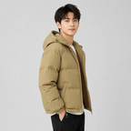 Lisette | Hooded Quilted Puffer Jacket for Women