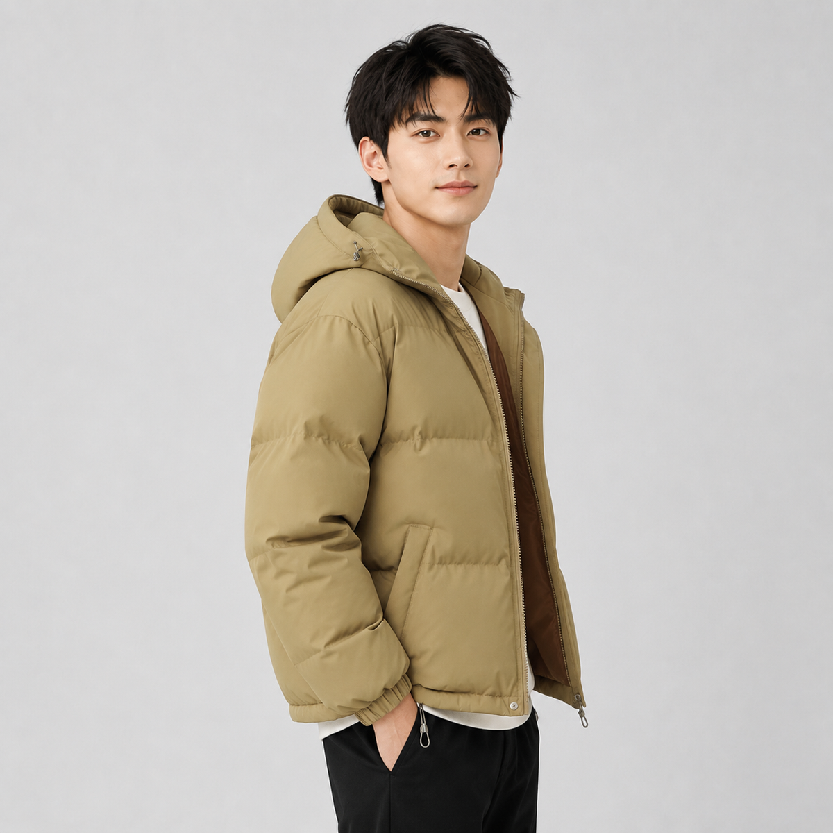 Lisette | Hooded Quilted Puffer Jacket for Women