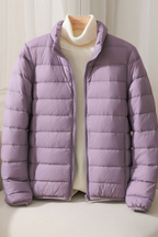 Lilian Quilted Zip-Up Puffer Jacket for Women