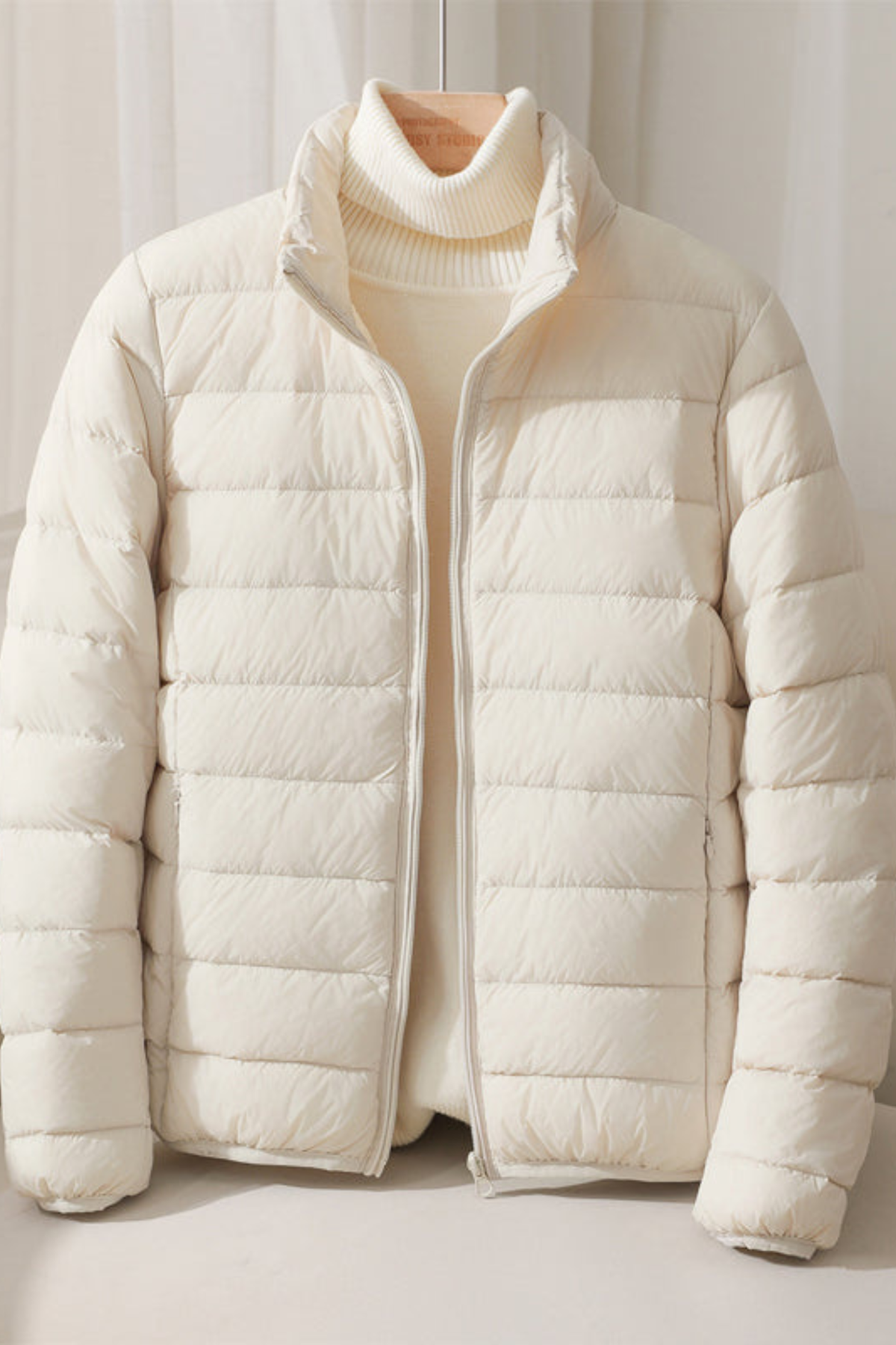 Lilian Quilted Zip-Up Puffer Jacket for Women