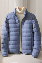 Lilian Quilted Zip-Up Puffer Jacket for Women