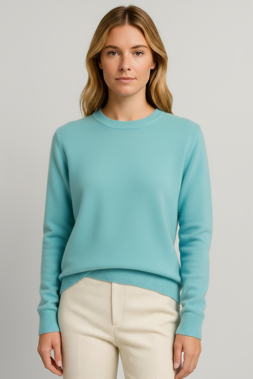 Anouk | Women's Crewneck Sweater Relaxed-Fit Winter Knit