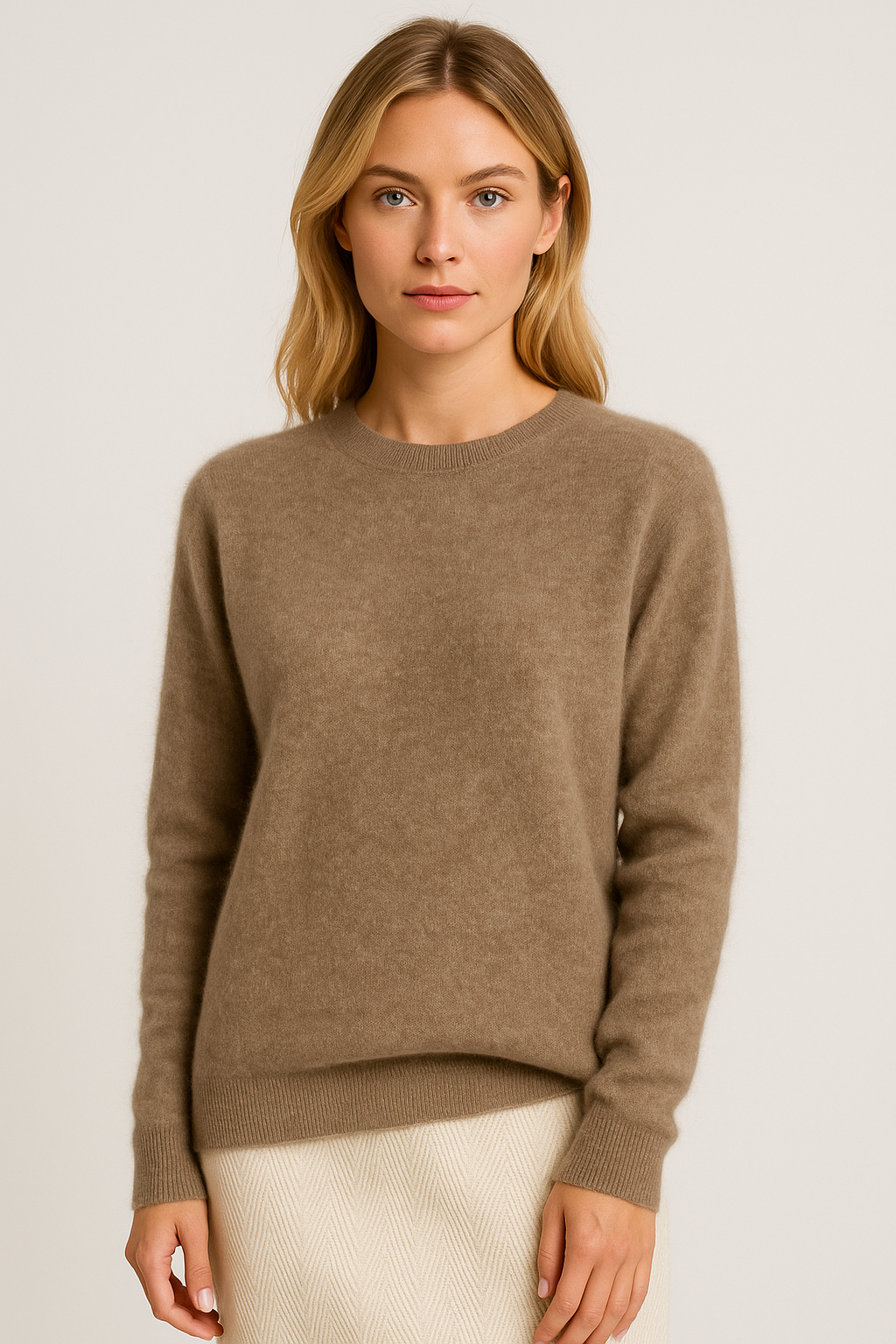 Anouk | Women's Crewneck Sweater Relaxed-Fit Winter Knit