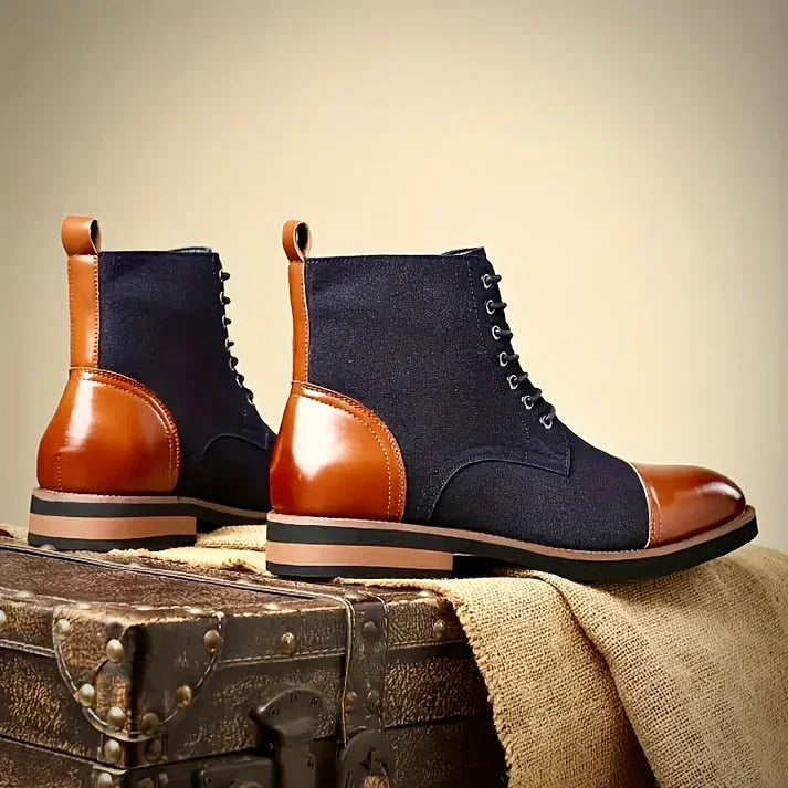 Stefaan | Lace-Up Oxford Winter Boot for Men