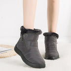 Anneleen | Faux Fur-Lined Winter Boot with Side Zip for Women