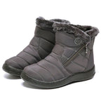 Anneleen | Faux Fur-Lined Winter Boot with Side Zip for Women