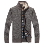 Lucas | Patchwork Button-Front Cardigan for Men