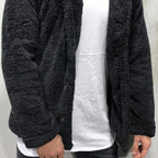 Miles | Button-Front Fleece Vest for Men