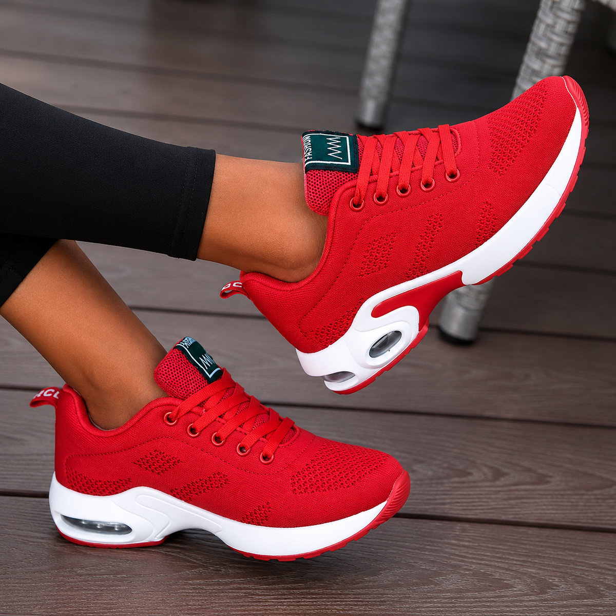 Marlo | Cushioned Slip-On Walking Sneakers with Ankle Support