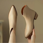 Nadalind | Sleek Ankle Boots with Block Heel for Women
