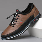 Konrad | Round-Toe Lace-Up Leather Shoes for Men