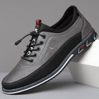 Konrad | Round-Toe Lace-Up Leather Shoes for Men