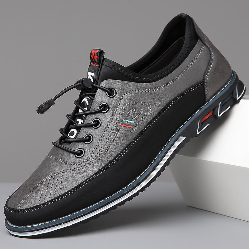 Konrad | Round-Toe Lace-Up Leather Shoes for Men