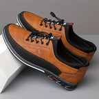 Konrad | Round-Toe Lace-Up Leather Shoes for Men