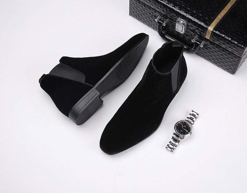 Sjoerd | Pointed-Toe Chelsea Ankle Boots for Men