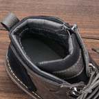 Angus | Cap Toe Lug Sole Winter Boots for Men