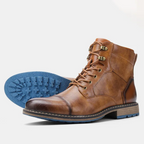 Angus | Cap Toe Lug Sole Winter Boots for Men