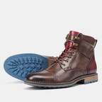 Angus | Cap Toe Lug Sole Winter Boots for Men