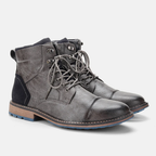 Angus | Cap Toe Lug Sole Winter Boots for Men