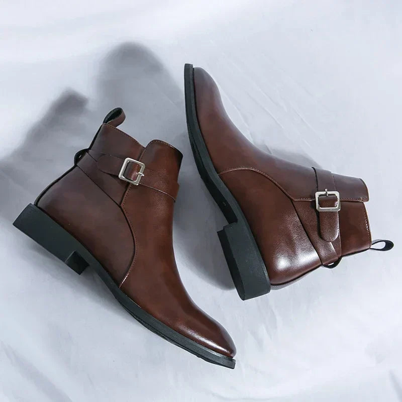 Nout | Side-Zip Chelsea Winter Boots for Men