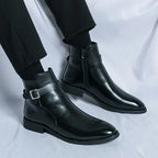 Nout | Side-Zip Chelsea Winter Boots for Men