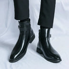Nout | Side-Zip Chelsea Winter Boots for Men