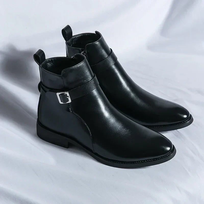 Nout | Side-Zip Chelsea Winter Boots for Men