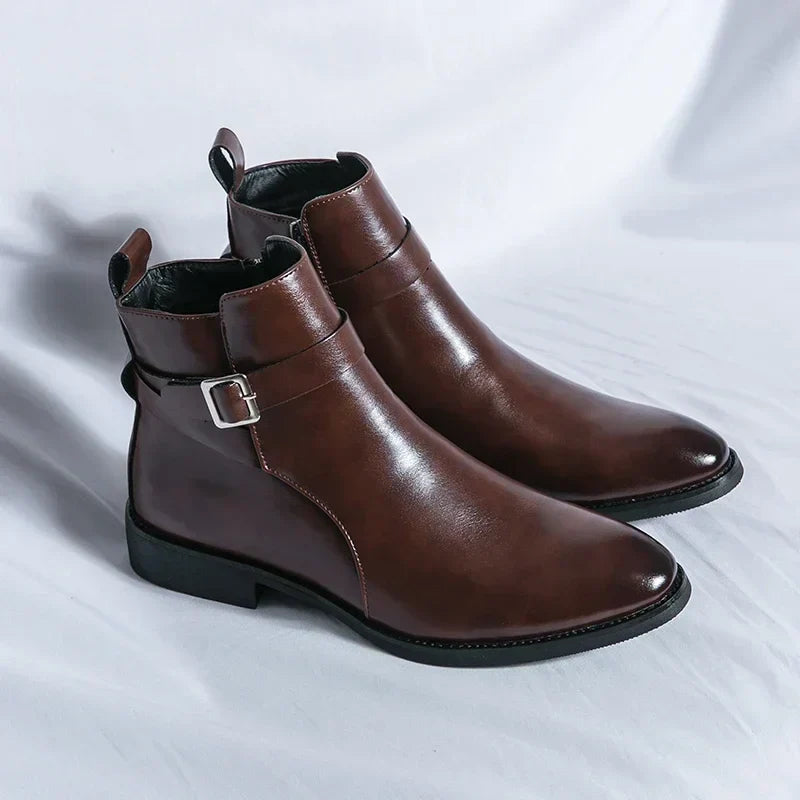 Nout | Side-Zip Chelsea Winter Boots for Men
