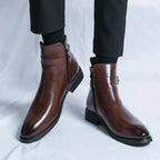 Nout | Side-Zip Chelsea Winter Boots for Men