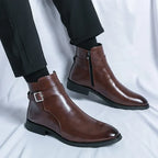 Nout | Side-Zip Chelsea Winter Boots for Men