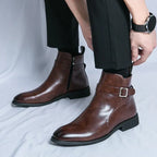Nout | Side-Zip Chelsea Winter Boots for Men