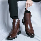 Nout | Side-Zip Chelsea Winter Boots for Men