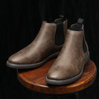 Logan | Winter Boots Elastic-Panel Chelsea Boots for Men