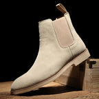 Dashiell Winter Boots - Retro Chelsea Ankle Boots for Men