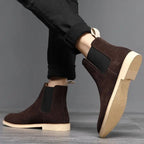 Dashiell Winter Boots - Retro Chelsea Ankle Boots for Men