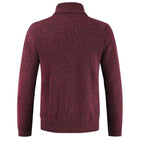 Lucas | Patchwork Button-Front Cardigan for Men