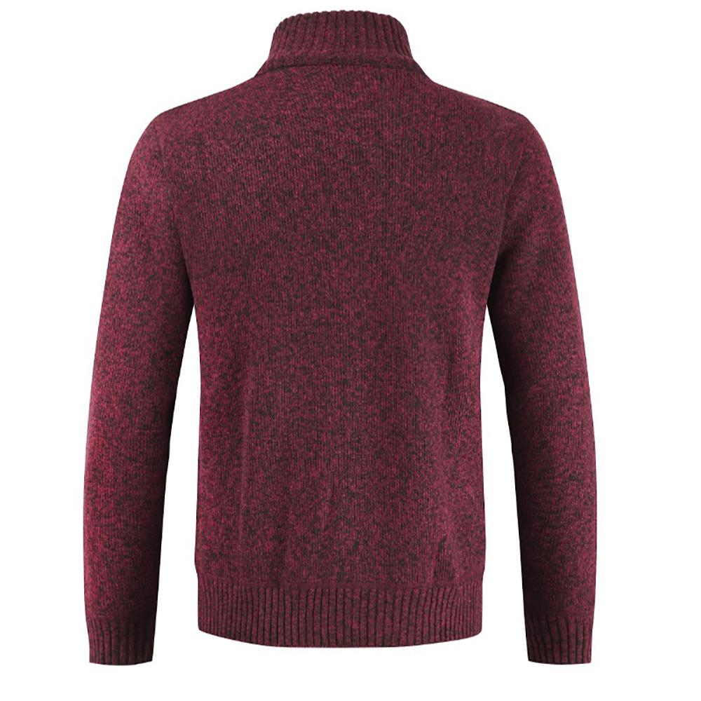 Lucas | Patchwork Button-Front Cardigan for Men