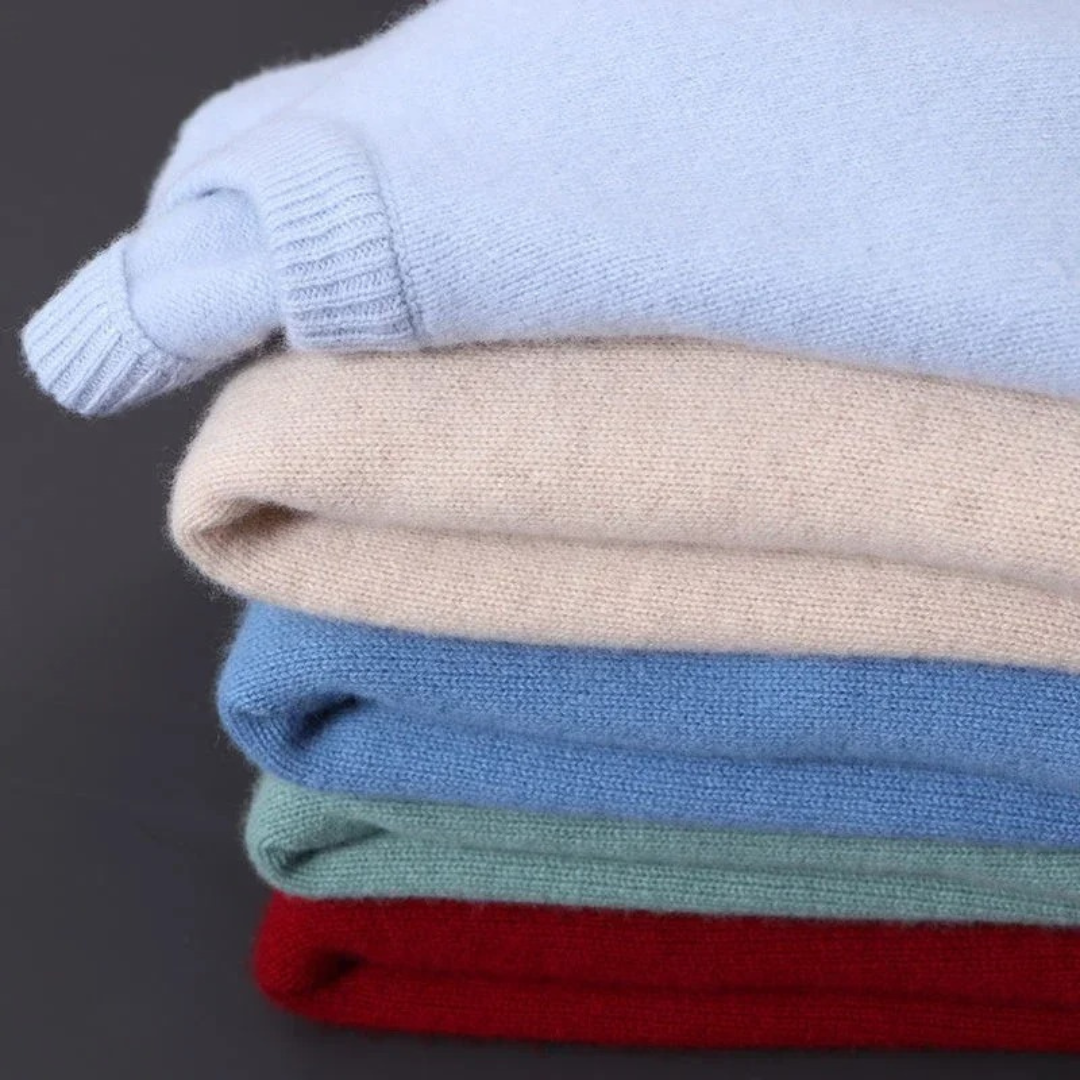Wouter | Ribbed Crew Neck Sweater for Men