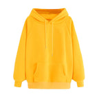 Leocadie | Oversized Fleece-Lined Hoodie with Kangaroo Pocket