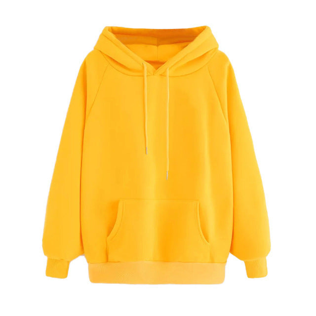 Leocadie | Oversized Fleece-Lined Hoodie with Kangaroo Pocket
