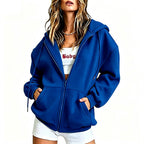 Orla | Hoodie Zip-Up Hooded Sweatshirt Cardigan for Women