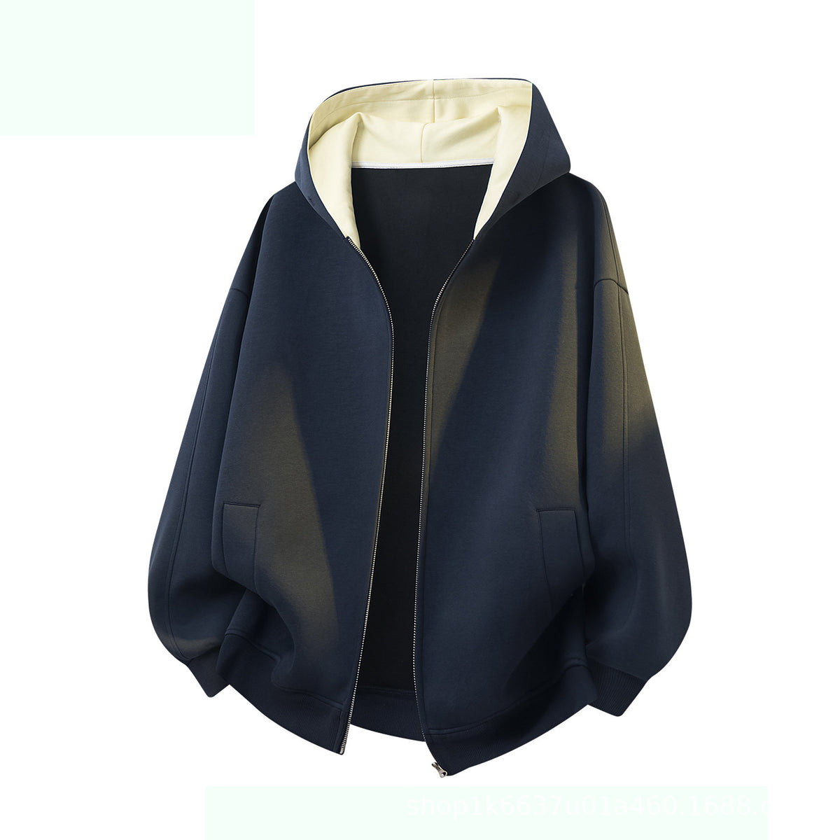 Raoul | Color-Block Zip-Front Hoodie for Men