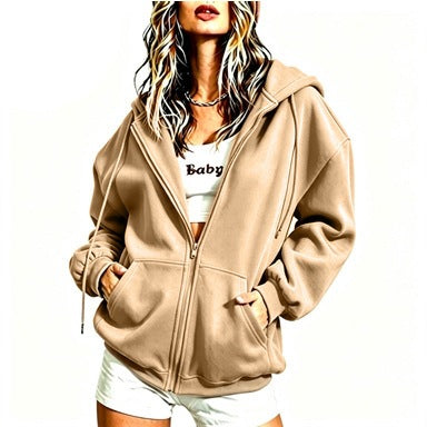 Orla | Hoodie Zip-Up Hooded Sweatshirt Cardigan for Women